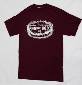 Men's Crown Support Shirt - Oxblood