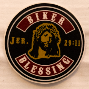 Support Sticker - Biker Blessing
